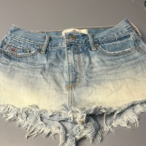 Hollister jean shorts, ombre, size 5